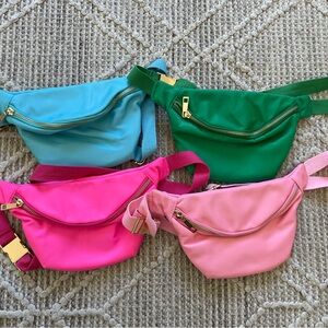 NWOT Stylish Multi-Color Women's Belt Crossbody Bags